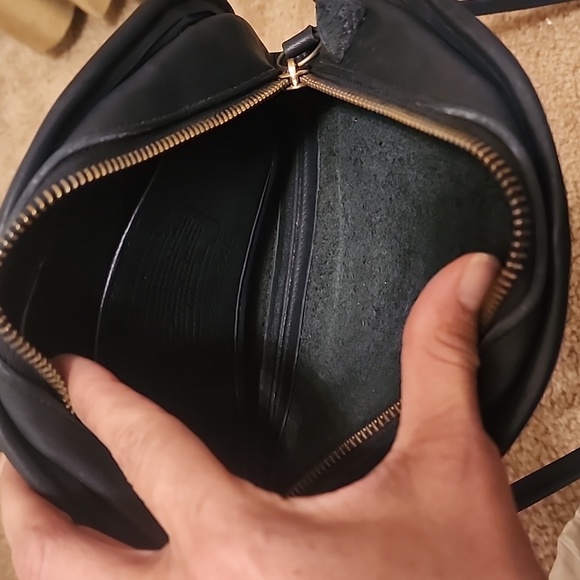 Coach Vintage Kimball Leather Half Moon Crossbody Bag - Picture 3 of 12